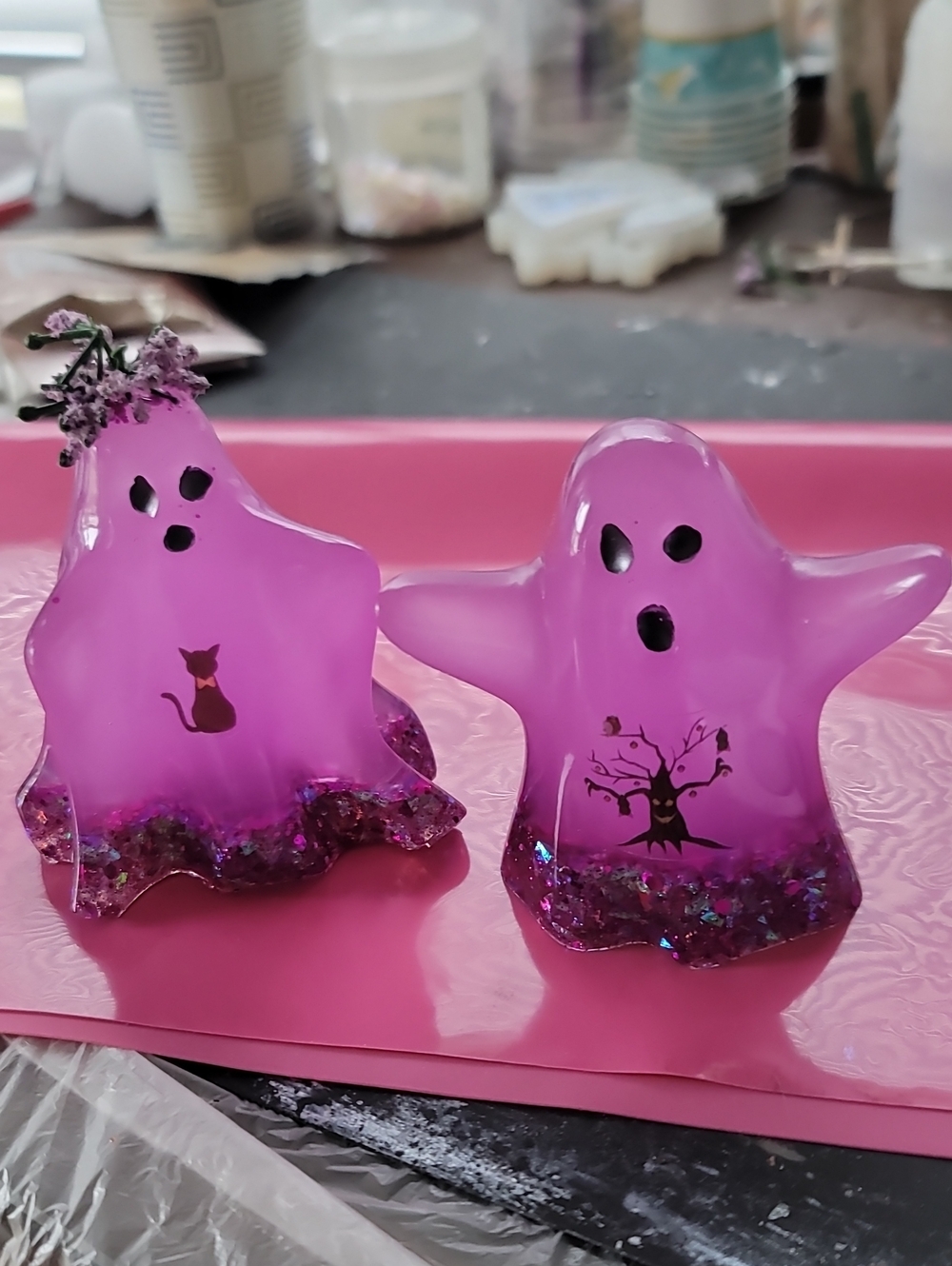 Glowing Ghosts